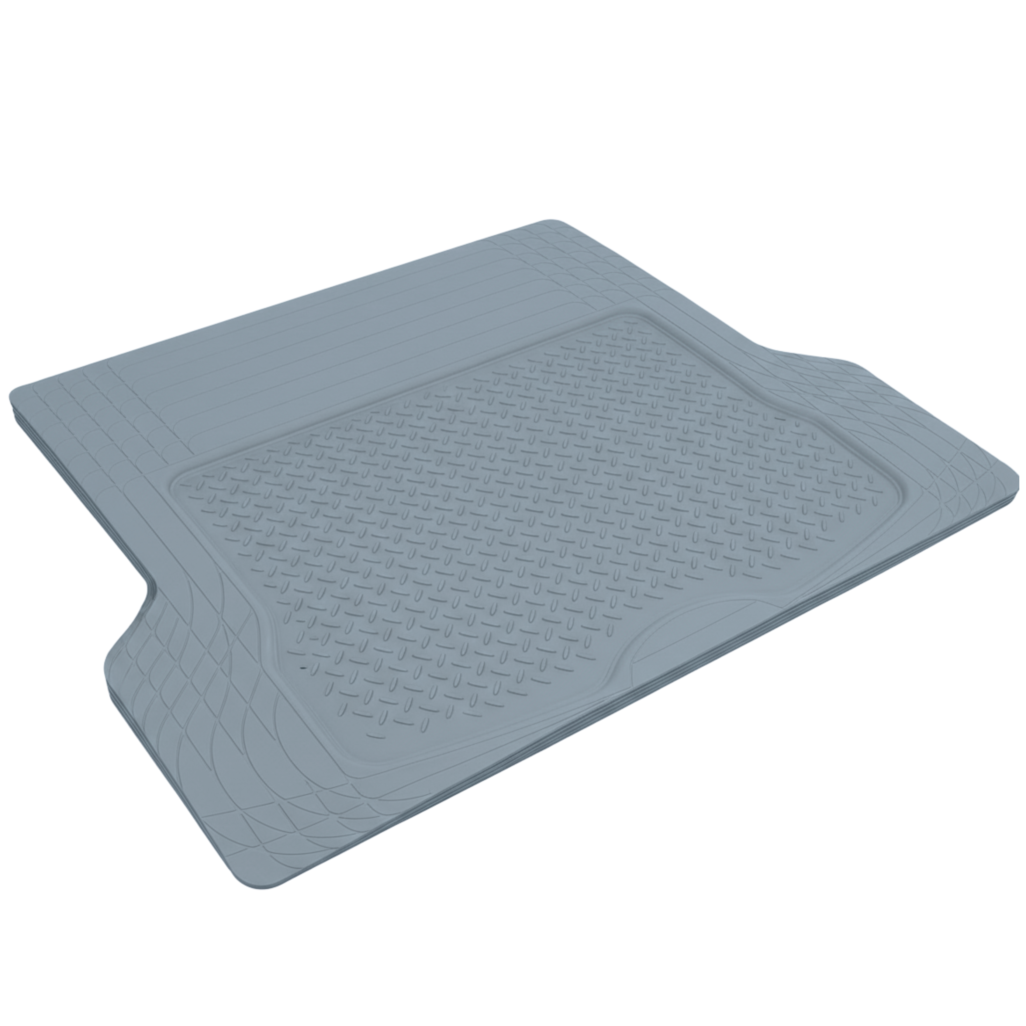 Universal Trim-to-Fit Rubber Trunk Cargo Mat Liner 56 x 43.6 in