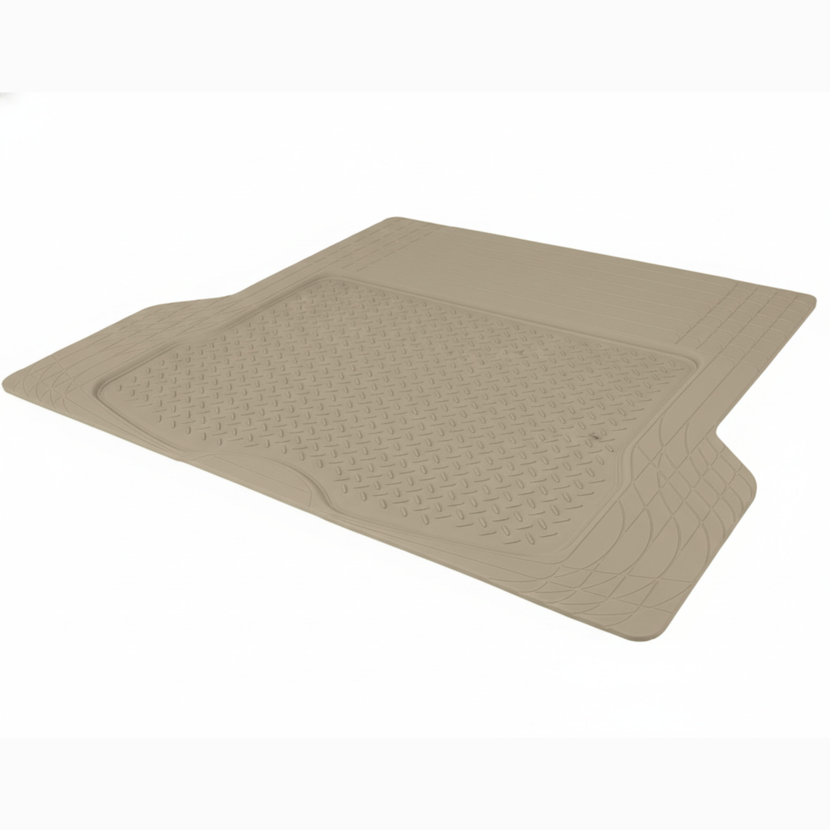 Universal Trim-to-Fit Rubber Trunk Cargo Mat Liner 56 x 43.6 in