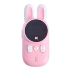 Walkie Talkie Bunny Toy for Kids, 3km Range, 22 Channels, LED Light