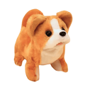 Walking Plush Dog Toy with Bark Sound, Moving Ears – Battery-Operated
