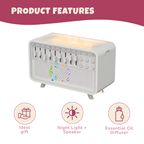 White Noise Machine, Night Light Humidifier and Essential Oil Diffuser
