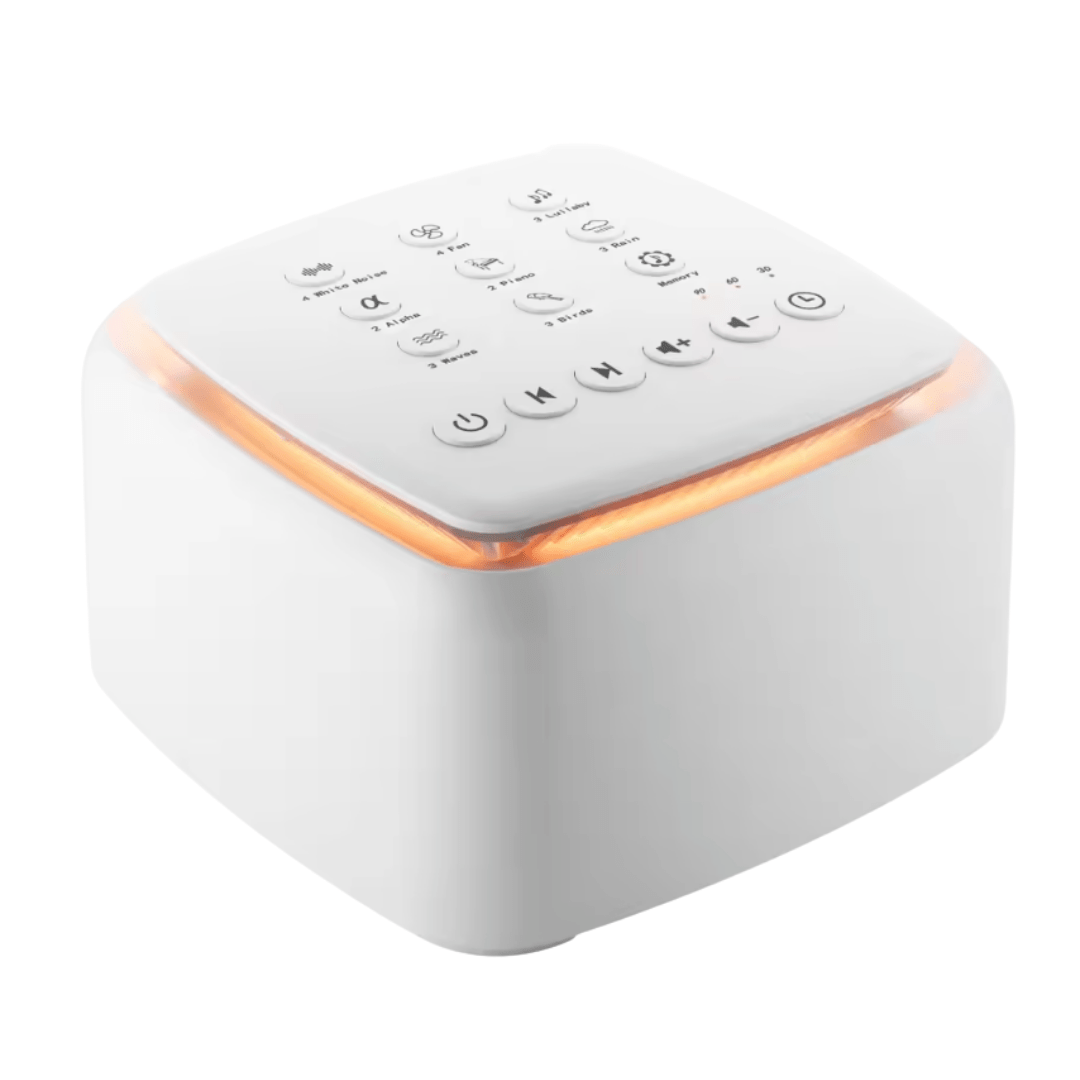 White Noise Machine with 30 Gentle Sounds and 30+ Hour Playback