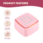 White Noise Machine with 30 Gentle Sounds and 30+ Hour Playback