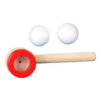 Wooden Ball Blower Toy – Develops Coordination & Breath Control