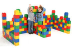 XXL Interlocking Building Blocks Large-Scale Modular Construction